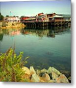 Fishermans Wharf Monterey Ca Ii Metal Print