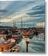 Fishermans Wharf Metal Print