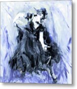 Flamenco Dancer Art 45h Metal Print