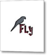 Fly Metal Print