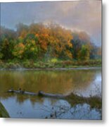 Foggy Morning Metal Print