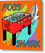 Foos Shark Metal Print