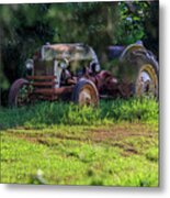 Ford Tractor Metal Print