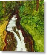Forest Fall Metal Print