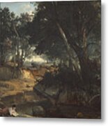 Forest Of Fontainebleau Metal Print