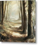 Forest Path Metal Print