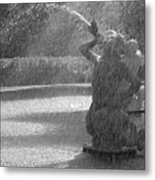 Forsyth Fountain - Savannah Georgia - Detail Metal Print