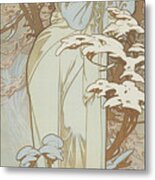 Four Seasons Winter, 1900 Metal Print