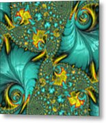 Fractal Art - Gifts From The Sea By H H Photography Of Florida Metal Print