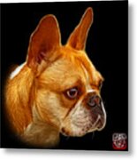 French Bulldog Pop Art - 0755 Bb Metal Print