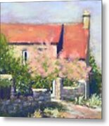 French Cottage Metal Print