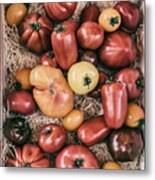 French Market Finds - Tomatoes Metal Print