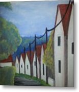 French Village Metal Print