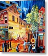 Frenchmen Street Funk Metal Print