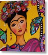 Frida Kahlo Metal Print