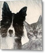Friends For Life Metal Print