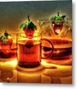 Fruit Tea Metal Print