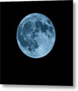 Full Harvest Moon Metal Print