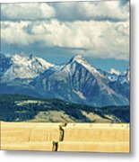 Gallatin Range Metal Print