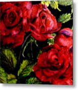 Garden Roses Metal Print