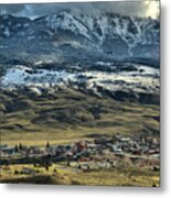 Gardiner Montana Overlook Metal Print