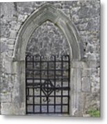 Gate To Irish Castle Metal Print
