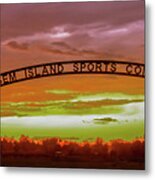 Gem Island Sports Complex Metal Print