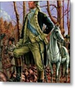 General George Washington Metal Print