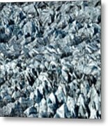 Glacier Fins - Iceland Metal Print