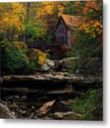 Glades Creek Grist Mill West Virginia Metal Print