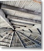 Glen Island Gazebo Metal Print