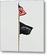 God Bless America & @4statetrucks Metal Print