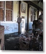 Gold Hill Power Plant Now Defunct Metal Print