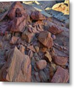 Golden Domes Of Valley Of Fire Metal Print