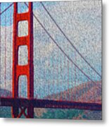 Golden Gate Bridge Metal Print