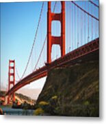 Golden Gate Bridge Sausalito Metal Print
