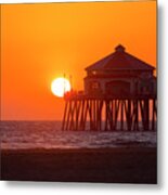 Golden Huntington Metal Print