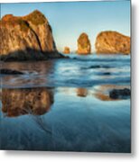 Golden Islands Metal Print