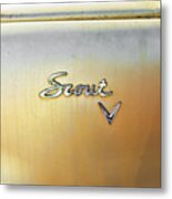 Golden Scout Metal Print