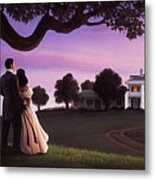 Gone With The Wind Metal Print
