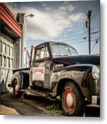 Goober's Tow Truck Metal Print