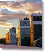 Granary Row Metal Print