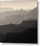 Grand Canyon V Toned Metal Print