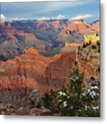 Grand Canyon View Metal Print