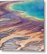 Grand Prismatic Spring 2 Metal Print