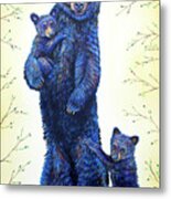 Grandma Bear Metal Print