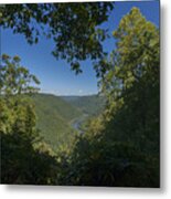 Grandview Park On One Of The Trails Metal Print