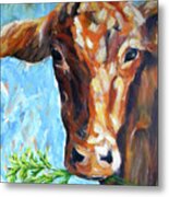 Grassfed Metal Print