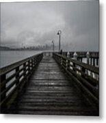 Gray Days In West Seattle Metal Print