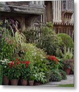 Great Dixter House And Gardens At Sunset 2 Metal Print